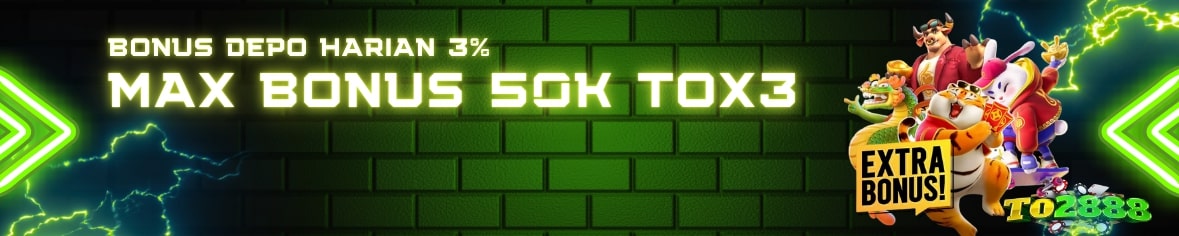 BONUS HARIAN 3%